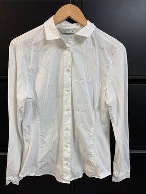 Max volmary Women’s White Tailored Button-Down Blouse